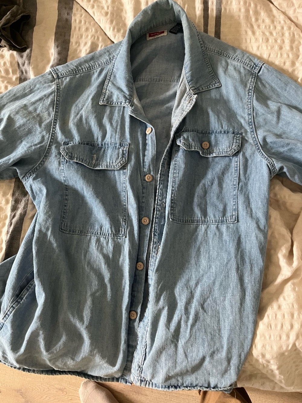 Wrangler Denim Shirt Jacket (Large)